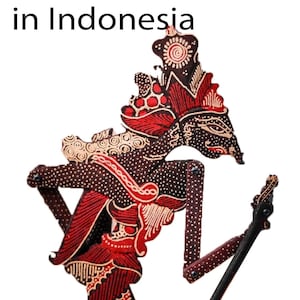 Wayang puppet made in indonesia \shadow puppet