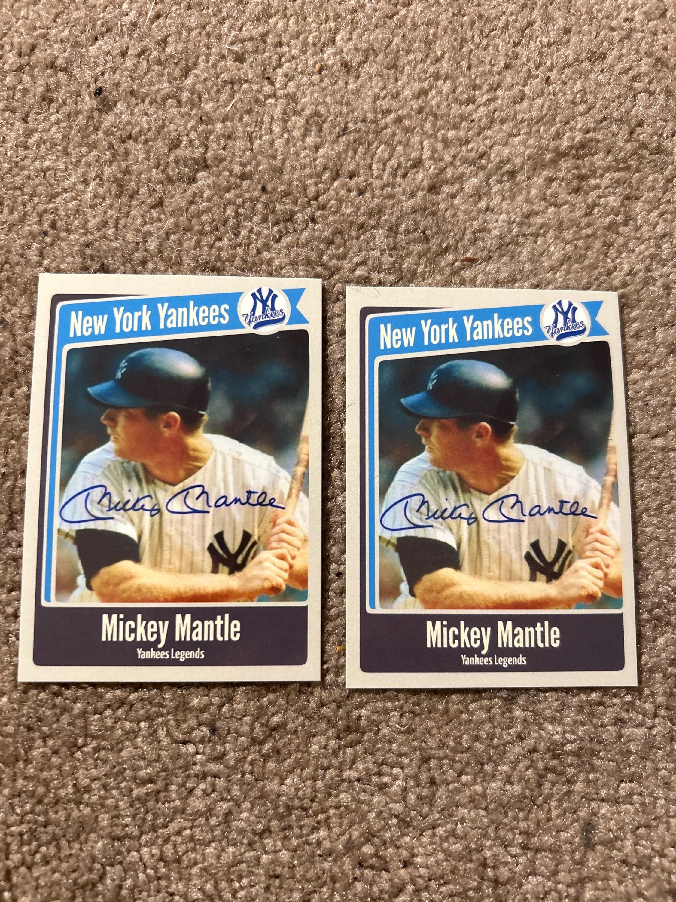 Mickey mantle baseball card - Etsy 日本