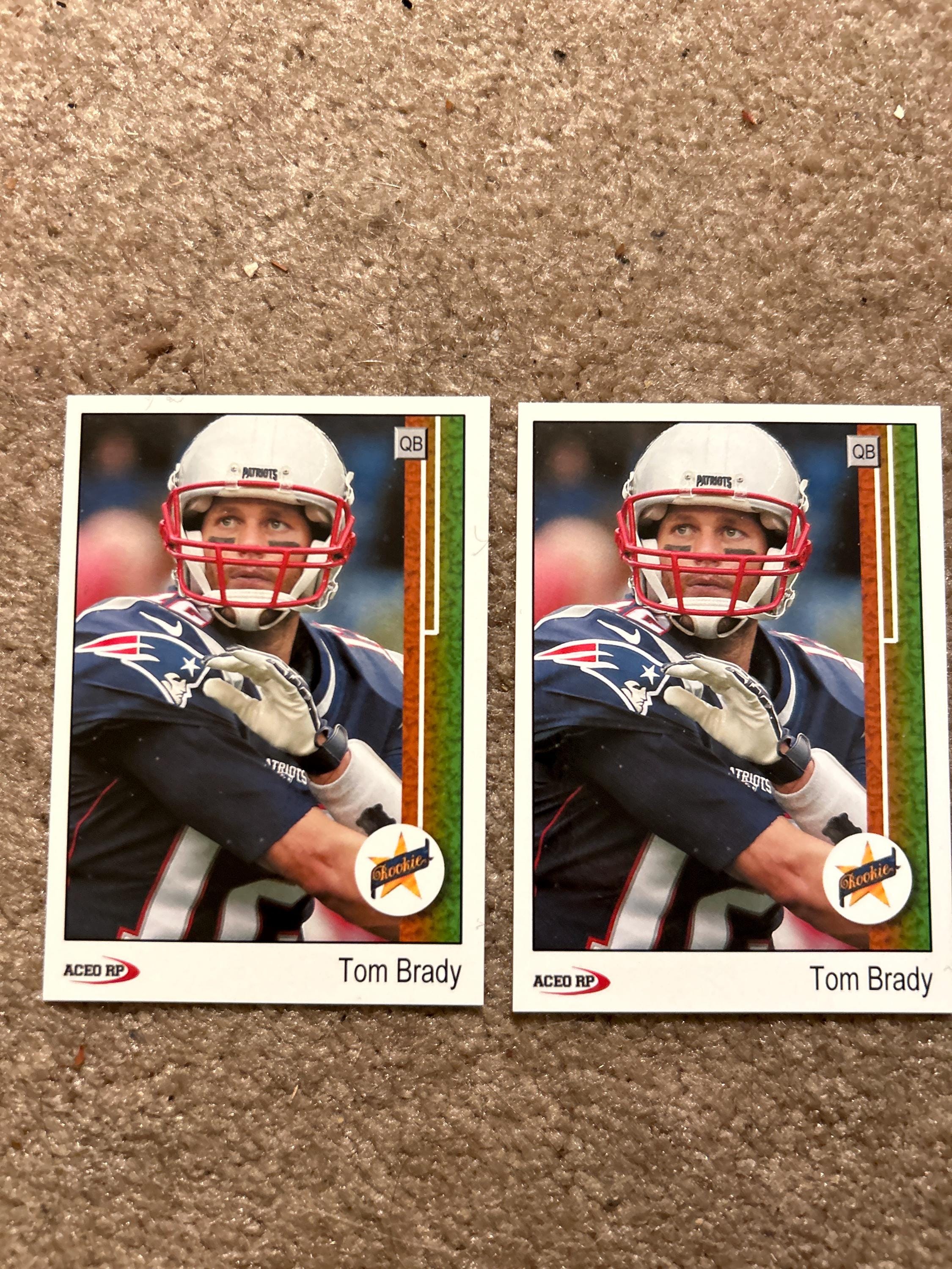 トム・ブレイディ 【TomBrady殿堂入り記念品パック】 Tom brady rookie card - Etsy 日本