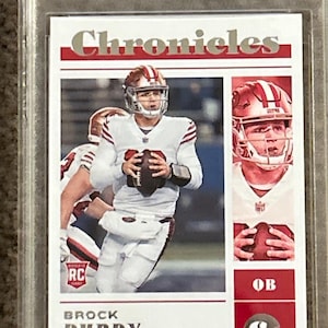 Brock Purdy  Graded Pro Gem Mint 10 2022 Panini Chronicles