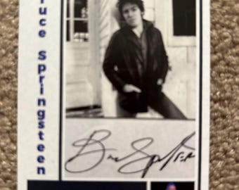Bruce Springsteen Short Print 50 Custom Card  The Boss
