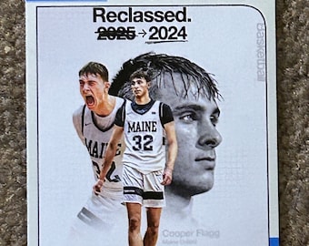 Cooper Flagg Short Print 50 Custom Rookie Card Reclassed 2024