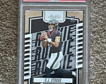 CJ Stroud PSA Gem Mint 10 Rookie 2023 Absolute #102