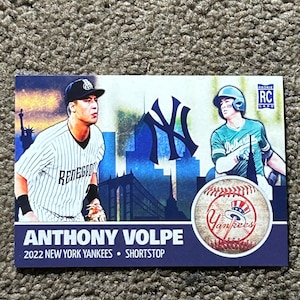 Lot personnalisé de 50 cartes 2022 Anthony Volpe pour les recrues des Yankees de New York