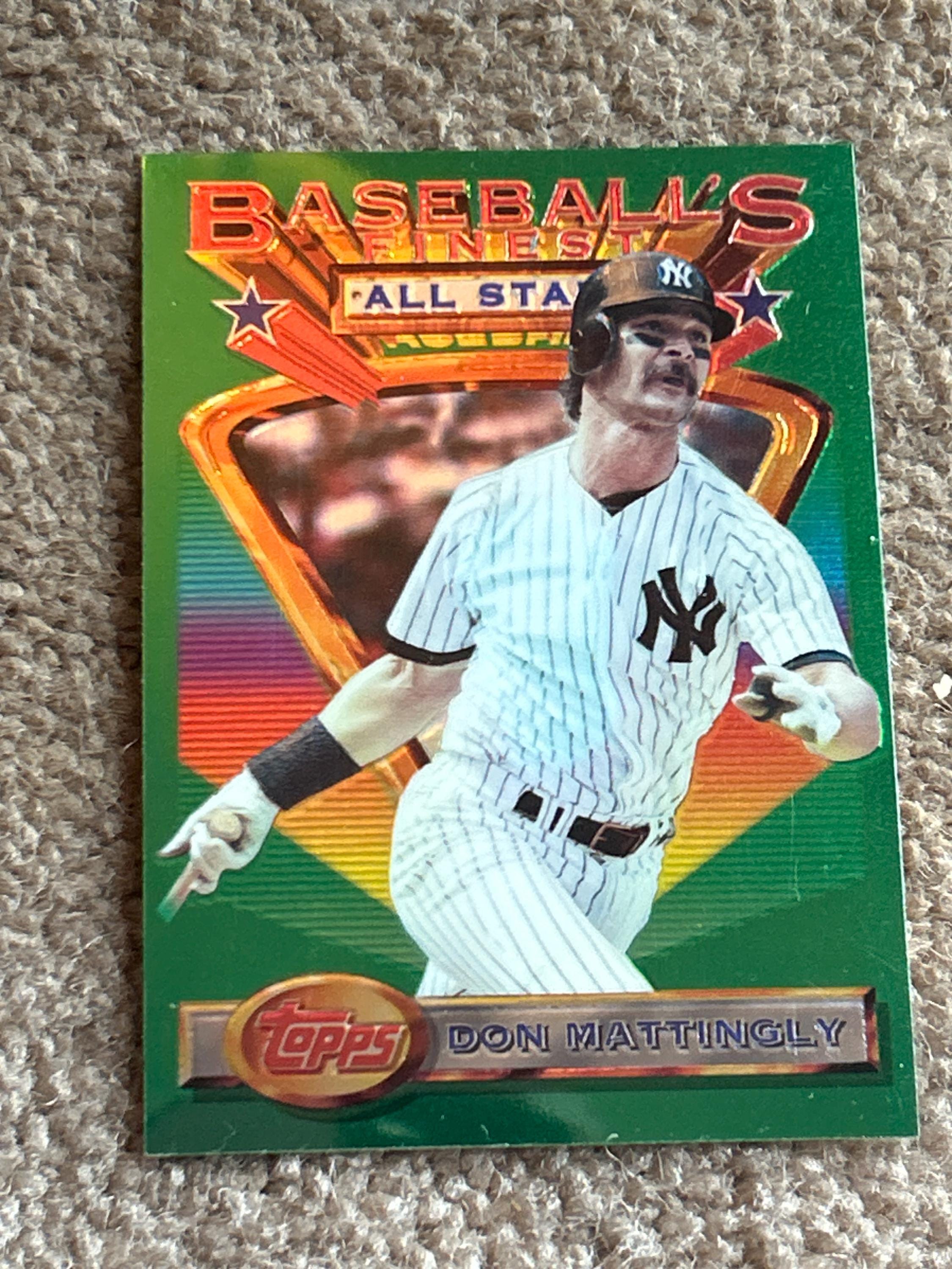 ドン・マッティングリー 93 Topps Finest #98 - Etsy 日本