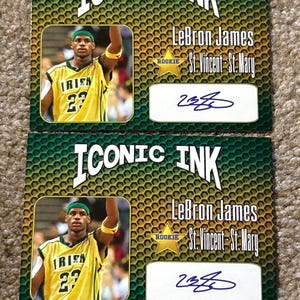Bowman レブロンジェームズルーキーカード　lebron James Bowman レブロンジェームズルーキーカード lebron James