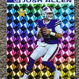 Josh Allen 50 Karten 2018 Custom Prism Rookie Kartenlot Buffalo Bills