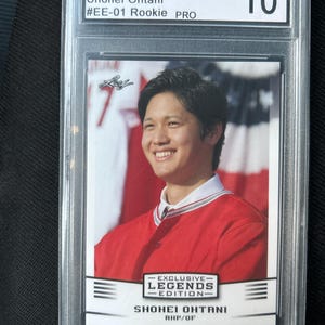 Shohei Ohtani Pro Gem Mint 10 2018 Leaf Legends édition exclusive #EE-01