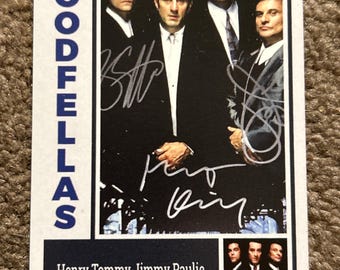 Goodfellas Short Print 50  Ex-Mt   Facsimile Autograph Custom Card