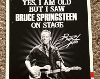 Bruce Springsteen Short Print 50 Custom Card  Performance At MetLife Stadium
