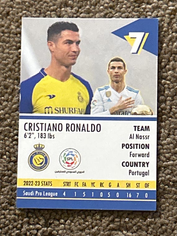 クリスティアーノ・ロナウド カード2枚セット 2022-23 Panini Donruss メッシ ロナウド 2枚セット クリスティアーノ