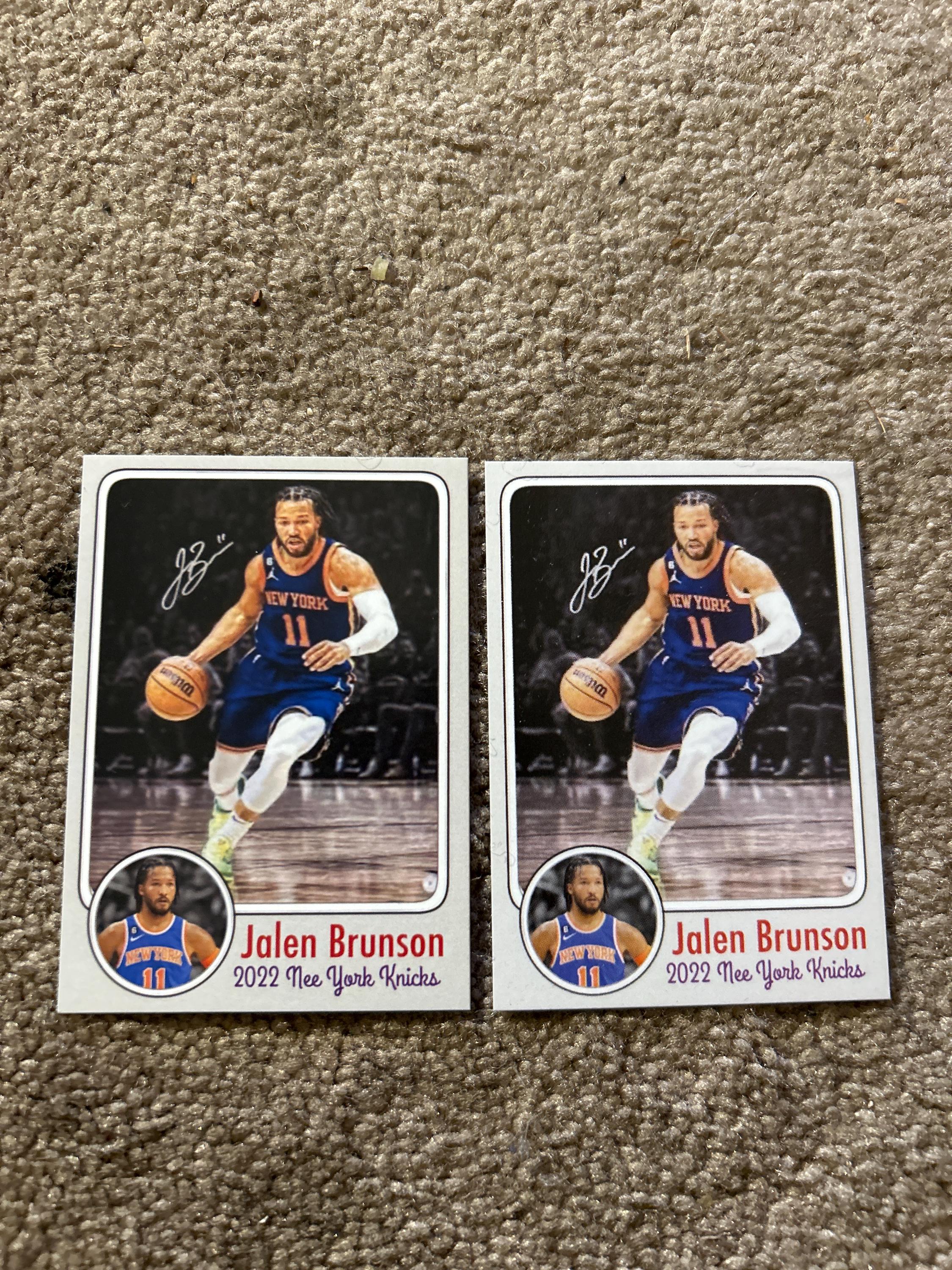 JALEN BRUNSON ジェイレン・ブランソン 直筆サイン入り NEW YORK