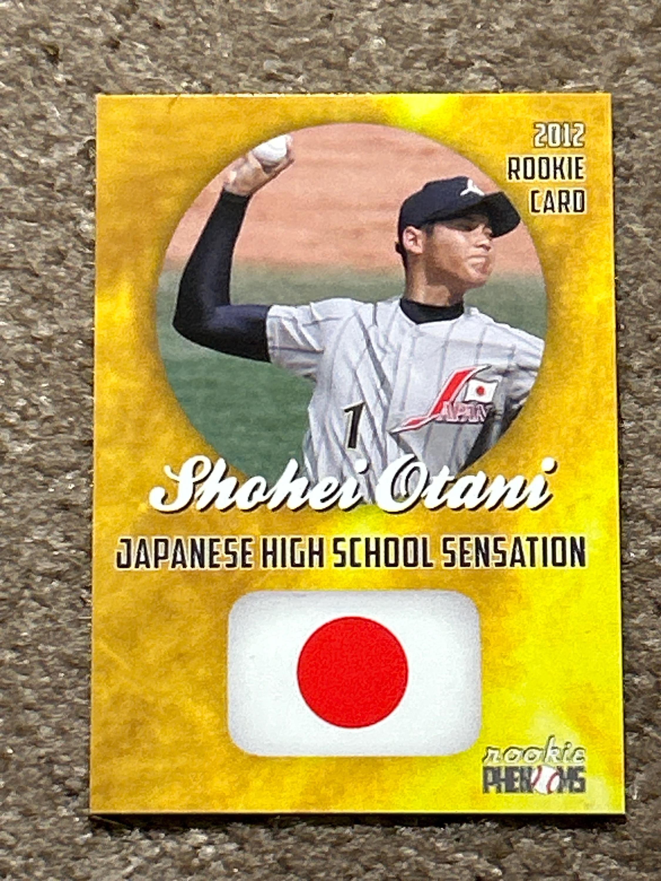 大谷翔平 2012 Rookie Phenoms GMA 10 Shohei Otani 400 Cards 2012 High School Rookie Phenom Lot - Etsy