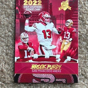 Brock Purdy 50  Cards  2022 Custom Gold  rookie lot San Francisco 49ers