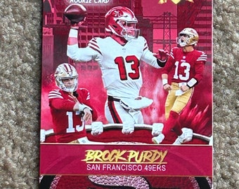Brock Purdy 400  Cards  2022 Custom Gold  rookie lot San Francisco 49ers