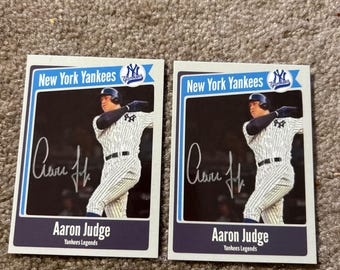 Aaron Judge New York Yankees Autogramm Foto A4 - Gedrucktes Fan Memorabilia