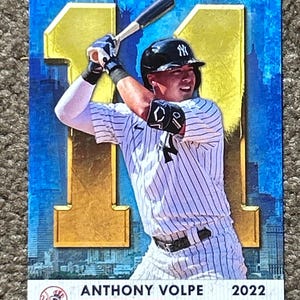 Anthony Volpe, 400 cartes, espoirs prometteurs 2022, lot personnalisé pour les recrues des Yankees de New York