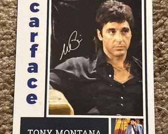 Scarface  Short Print 50 Custom Card  Tony Montana