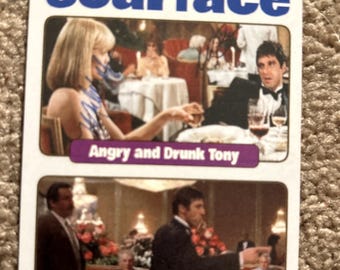 Scarface  Short Print 50 Custom Card  Dinner With Elvira