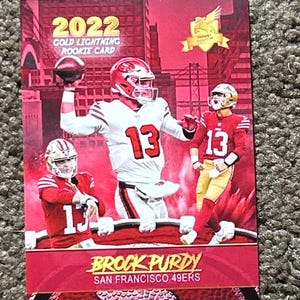 Brock Purdy 50  Cards  2022 Custom Gold  rookie lot San Francisco 49ers