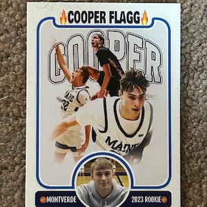 Carte personnalisée Cooper Flagg Short Print 50 Rookie Montverde Academy
