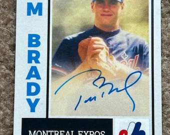 Tom Brady Short Print 10  Custom Facsimile Autograph Rookie Card