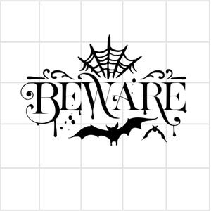 Beware Svg Printable File Cricut Download Digital Product Mugs Tshirt Tote Bags Decals Personal and Commercial Use