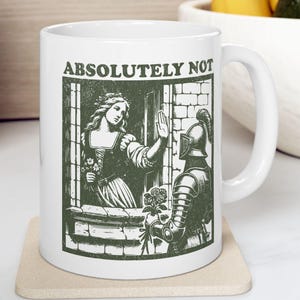 Funny Ren Faire Mug, Funny Gift For Renaissance Faire Lover, Castlecore Knightcore Retro Ren Fest Mug