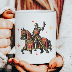 Funny Ren Faire Mug, Funny Gift For Renaissance Faire Lover, Castlecore Knightcore Retro Ren Fest Funny Knight Mug