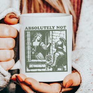 Funny Ren Faire Mug, Funny Gift For Renaissance Faire Lover, Castlecore Knightcore Retro Ren Fest Mug