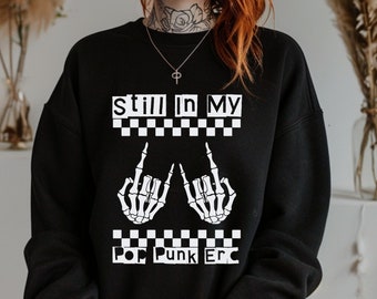 Pop Punk Emo Sweatshirt, Elder Emo Gift, Emo Tee, Punk Rock Shirt, Emo Nite Tee, Still In My Emo Phase, It Wasnt a Phase, Scene Clothes