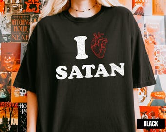 Funny Gothic Shirt, Dark Humor Comfort Colors® Goth Tee, Alt Grunge Punk Gothic Clothes, Spooky Witch Tshirt, Alternative T-shirt