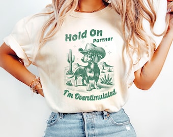 Dachshund Shirt, Funny Weiner Dog Daschund Shirt, Retro Dachshund Gifts, Comfort Colors® Weenie Dog T Shirt, Weiner Dog Lover Clothes Gift
