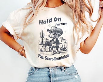 Dachshund Shirt, Funny Weiner Dog Daschund Shirt, Retro Dachshund Gifts, Comfort Colors® Weenie Dog T Shirt, Weiner Dog Lover Clothes Gift