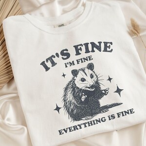 Possum Shirt, Vintage Opossum Shirt, Funny Possum Meme Shirt, Retro 90s Comfort Colors® Possum Lover Gift, Possum TShirt