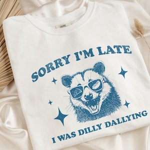 Possum Shirt, Vintage Opossum Shirt, Funny Possum Meme Shirt, Retro 90s Comfort Colors® Possum Lover Gift, Possum TShirt