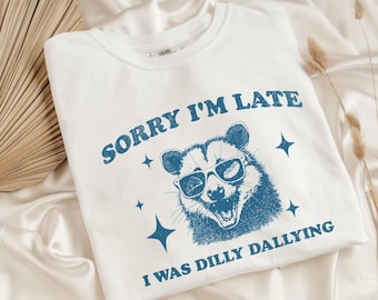 Possum Shirt, Vintage Opossum Shirt, Funny Possum Meme Shirt, Retro 90s Comfort Colors® Possum Lover Gift, Possum TShirt