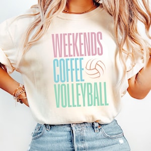 Volleyball Mom Shirt, Comfort Colors® Volleyball Mom Retro T-shirt, Volleyball Mama Tee, Mothers Day Volleyball Team Mama Tshirt Gift