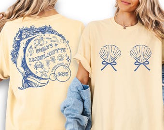 Mermaid  Bachelorette Shirt, Brides Last Splash Comfort Colors® Beach Wedding Custom Bachelorette Party Tees, Bridal Shower Gifts
