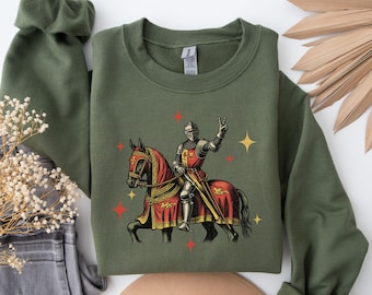 Sudadera de fantasía Castlecore, camiseta meme de caballeros de la Feria del Renacimiento, suéter medieval Castle Core de la Feria del Renacimiento, camiseta estética Knightcore
