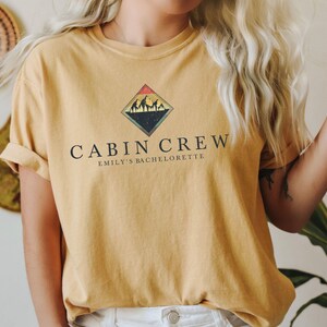Camp Bachelorette Shirt, Cabin Crew Before I Do Retro Custom Group Bachelorette Party Shirts, Camping Bach Tees, Lake Bridal Party Gifts