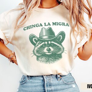 Chinga La Migra Shirt, Pro Immigration Tshirt, Anti Ice Maga Republican Fascism, Human Rights Anti Deportation Civil Rights Equality Tee