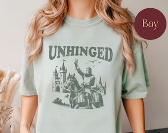 Maglietta Castelcore, maglietta meme Renaissance Fair Funny Knight Comfort Colors®, maglietta medievale Ren Faire Castle Core, maglietta estetica Knightcore