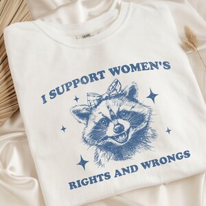 Camiseta de mapache feminista del patriarcado, camiseta de mapache divertida de Comfort Colors®, camiseta liberal de ira femenina a favor de la libertad de elección Smash The Patriarchy