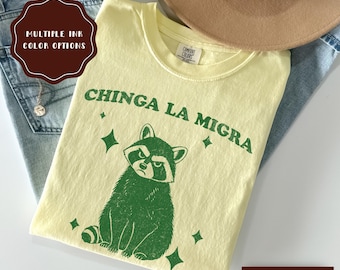 Camiseta Chinga La Migra, camiseta pro inmigración, camiseta política "Abolir ICE", camiseta de derechos humanos, derechos civiles e igualdad, camiseta de protesta contra inmigrantes