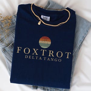 Foxtrot Delta Tango Shirt, Anti Trump Subtle F Trump Comfort Colors®  Tee, Fdt Anti Maga Feminist Tee, Liberal Shirt, Trump Hater Gift