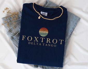 Foxtrot Delta Tango Shirt, Anti Trump Subtle F Trump Comfort Colors®  Tee, Fdt Anti Maga Feminist Tee, Liberal Shirt, Trump Hater Gift