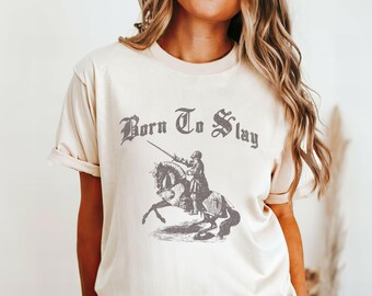 Castelcore Shirt, Renaissance Fair Funny Knight Comfort Colors® Meme Shirt, Ren Faire Castle Core Medieval Tshirt, Knightcore Aesthetic Tee