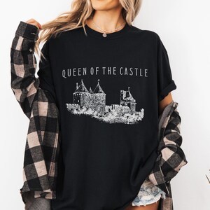 Castelcore Shirt, Renaissance Fair Funny Knight Comfort Colors® Shirt, Ren Faire Castle Core Gothic Clothes Medieval Tshirt, Knightcore Tee