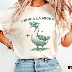 Chinga La Migra Shirt, Pro Immigration Tshirt, Anti Ice Maga Republican Fascism, Human Rights Anti Deportation Civil Rights Equality Tee